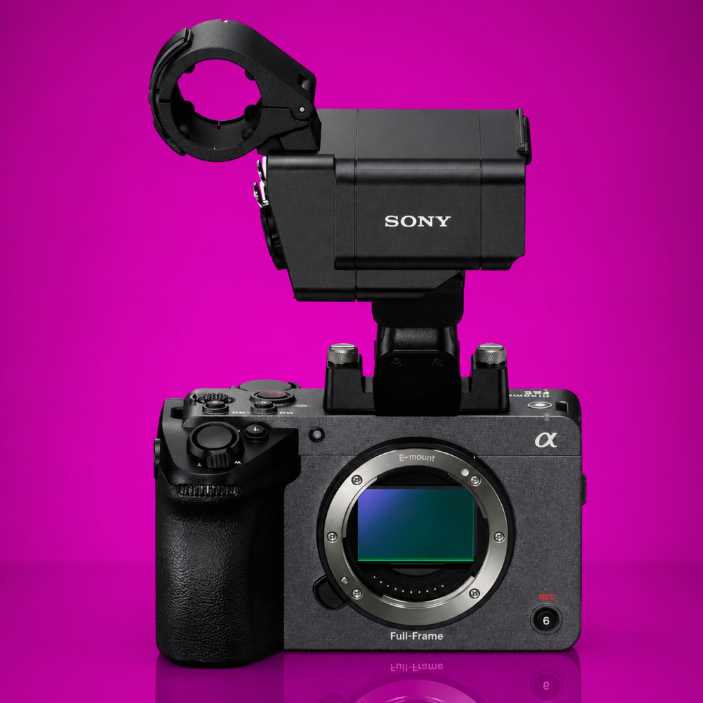 Sony FX5 full-frame cinema camera rental at F22 Studios in Burbank, California